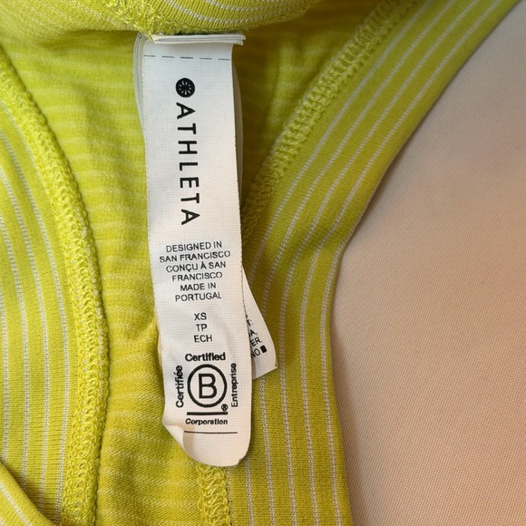 Athleta Neon Racerback Tank Top - Picture 3 of 5